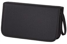 Hama 11617 CD-/DVD-Nylontasche 104 Schwarz