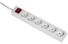 Hama 108833 6F-ST.DOSE M.S.U.KS. 5M Weiss