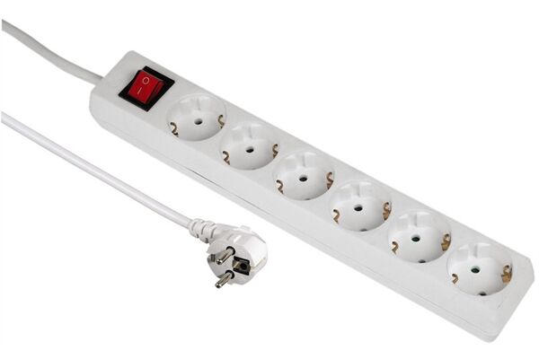 Hama 108833 6F-ST.DOSE M.S.U.KS. 5M Weiss