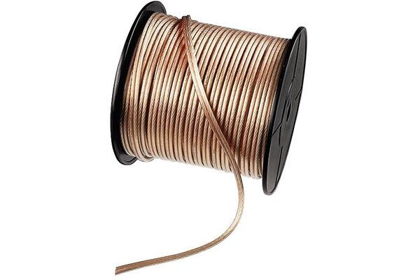 Hama 86617 LS-KAB. 2X4,0mm² Transparent