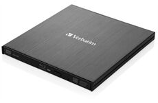 Verbatim MOBILE BLU-RAY REWRITER + MDISC Schwarz