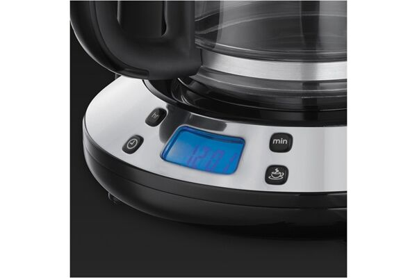 Russell Hobbs Colours Plus+ Flame Red Digitale Glas- R
