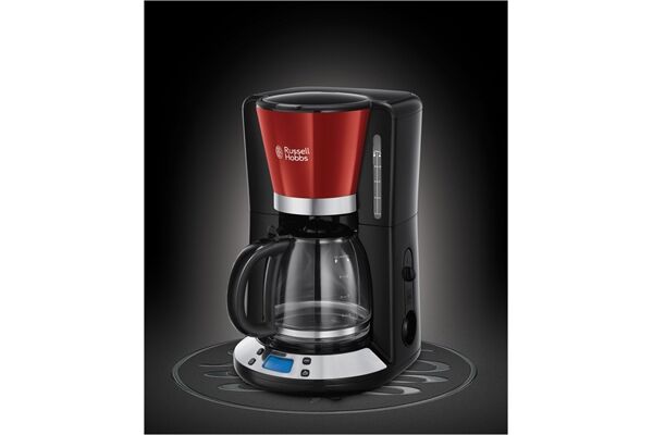 Russell Hobbs Colours Plus+ Flame Red Digitale Glas- R