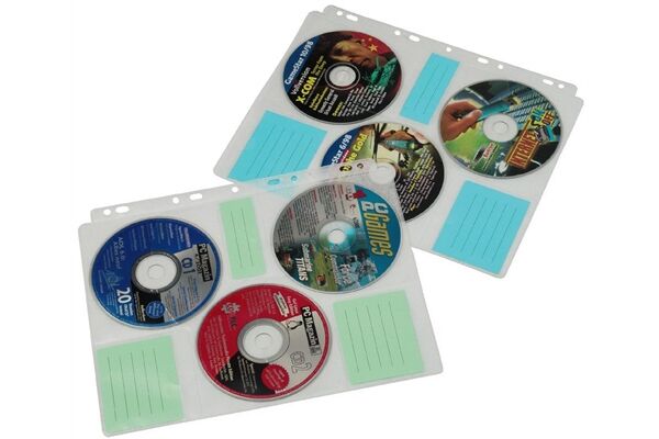 Hama 49835 CD-ROM INDEX-HUELLE 10 Stück