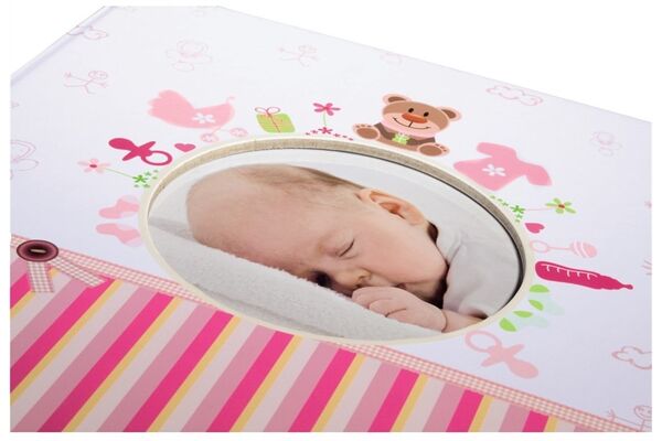 Hama 1925 MEMO ALBUM MONI 10X15/200 Rosa