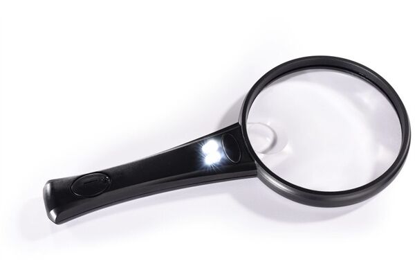 Hama 5445 LED Leselupe Basic 90 LED Schwarz