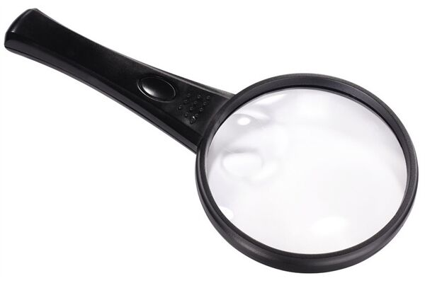 Hama 5445 LED Leselupe Basic 90 LED Schwarz