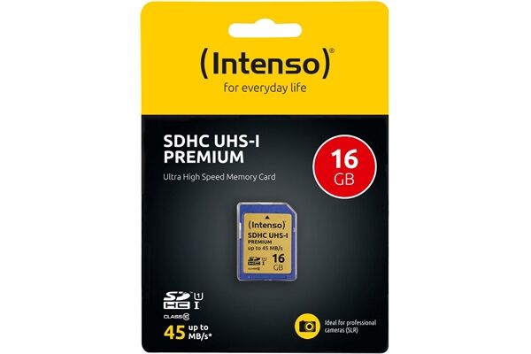 Intenso SD Card 16GB UHS-I