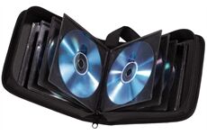 Hama 11615 CD-/DVD-Nylontasche 32 Schwarz