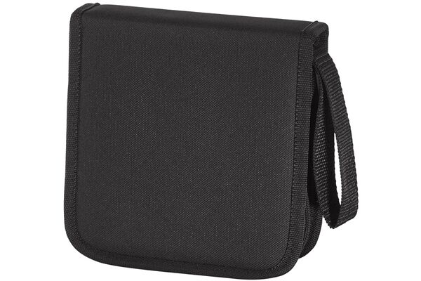 Hama 11615 CD-/DVD-Nylontasche 32 Schwarz