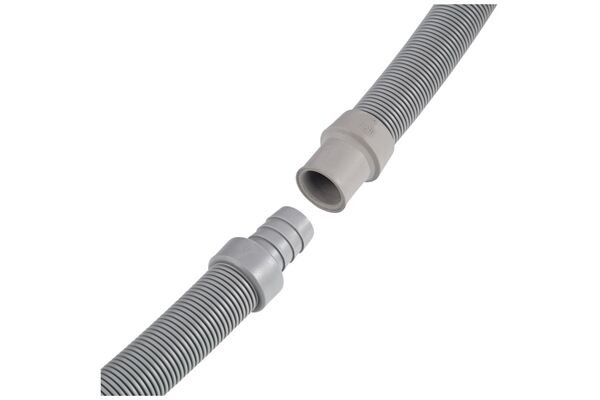 Xavax 110962 VERLAENG.ABLAUF.1,5M:/PB Grau