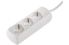 Hama 108842 3F-STECKD.M.KS 5M Weiss