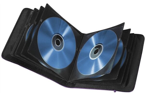 Hama 95681 UTF CD/DVD TASCHE 24,BLAU Blau