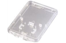 Hama 95947 SD+MICRO-SD SLIM BOX Transparent