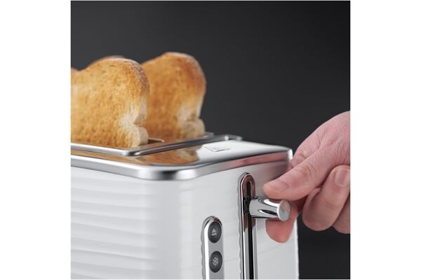 Russell Hobbs Inspire White Toaster Weiss