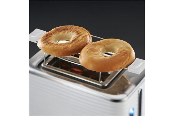 Russell Hobbs Inspire White Toaster Weiss
