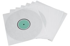 Hama 181431 LP-Innenhüllen, 10 Stück Weiss
