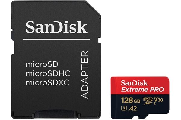 Sandisk microSDXC Extreme Pro (128GB)