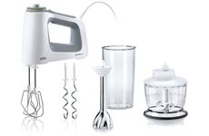 Braun Domestic Home HM 5137WH MultiMix 5 Weiss-Grau B-Ware