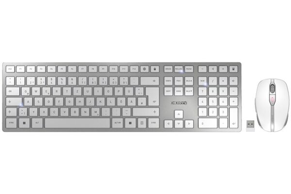 Cherry DW 9100 SLIM - RF Wireless + Bluetooth - QW