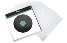 Hama 181430 LP-Außenhülle, 10 Stüc Transparen