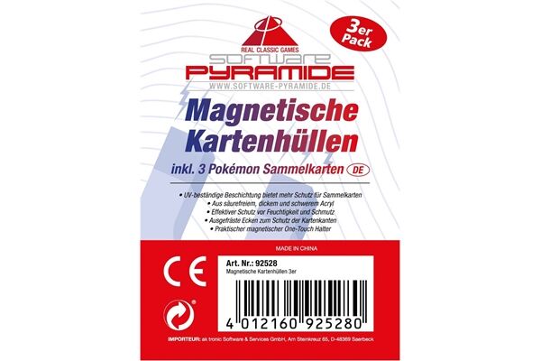 SOFTWAREPY Magnetische Kartenhüllen (3er)