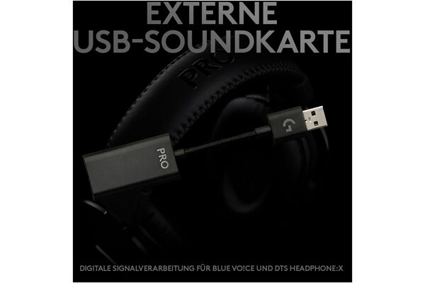 Logitech G SET Logitech Pro x Headset + Pro X B-Ware
