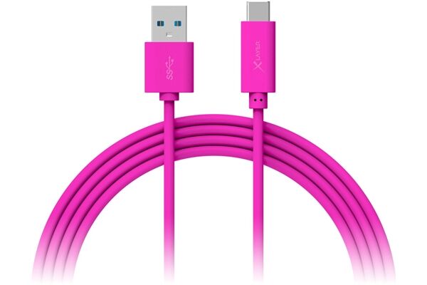 XLAYER Colour Line USB 3.0 > USB-C (1m)