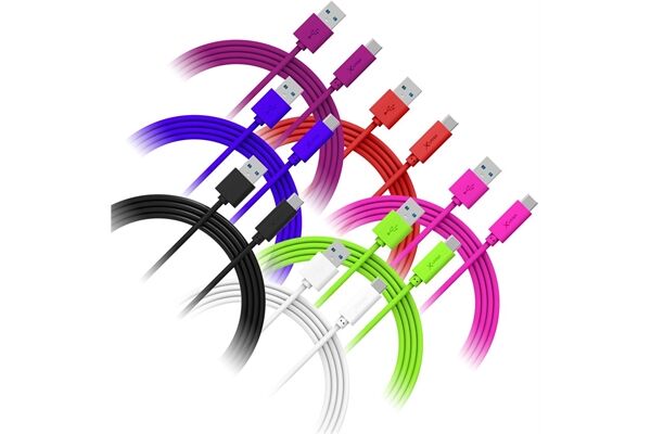 XLAYER Colour Line USB 3.0 > USB-C (1m)