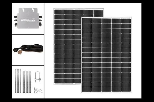 Hyrican Balkonkraftwerk WVC600 inkl. Montage-Kit