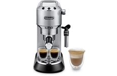 DeLonghi EC 685.M DEDICA Edelstahl-Schwarz
