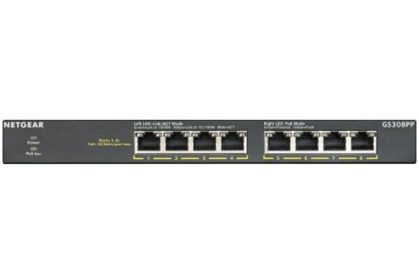 Netgear GS308PP 8-Port