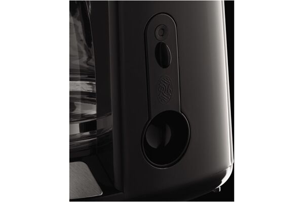 Russell Hobbs Adventure Glas-Kaffeemasc Edelstahl-Schw