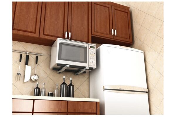 Xavax 110931 Mikrowellenhalterung Silber