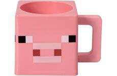JOOJEE Minecraft Pig Cube Tasse