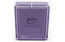 ipuro Lavender Touch Duftkerze (125g) (schwarz)