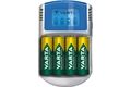 Varta LCD-Charger (4x Mignon 2.600 mAh)+12V&US