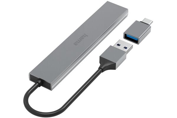 Hama USB-Hub 4 Ports USB 3.2 Gen1