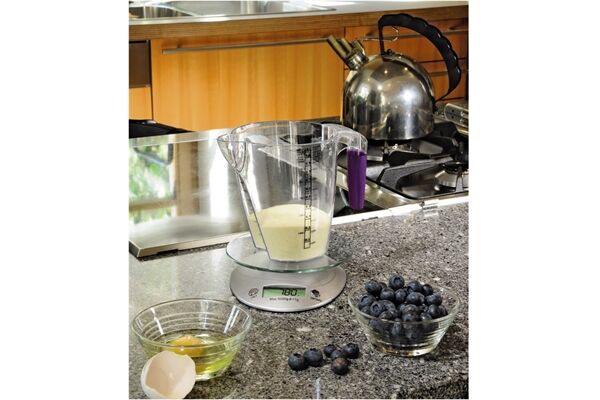 Xavax 106993 KUECHENWAAGE MILLA Silber