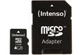 Intenso Micro SD Card 4GB Class 10 inkl. SD Adap