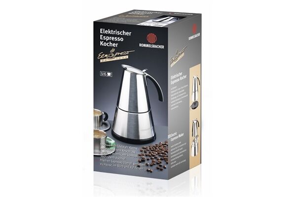 Rommelsbacher EKO 364/E Espresso-Maschinen Edelstahl