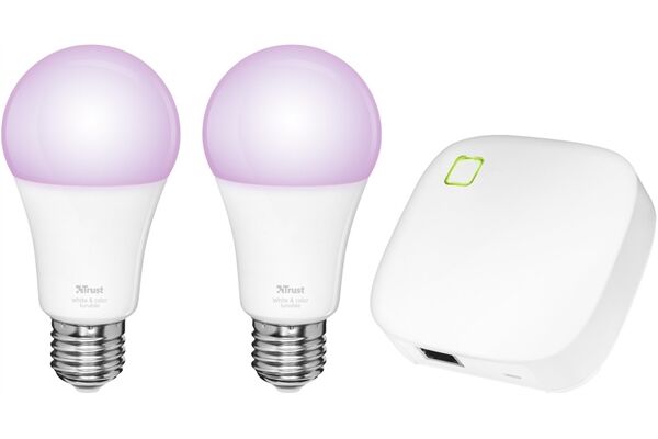 Trust ZigBee Starter Set 2 RGB Bulbs + Z1 ZigB