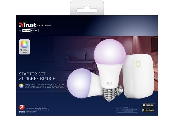 Trust ZigBee Starter Set 2 RGB Bulbs + Z1 ZigB
