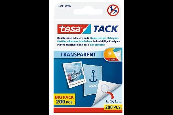 tesa Doppelseitige Klebepads (Big Pack)