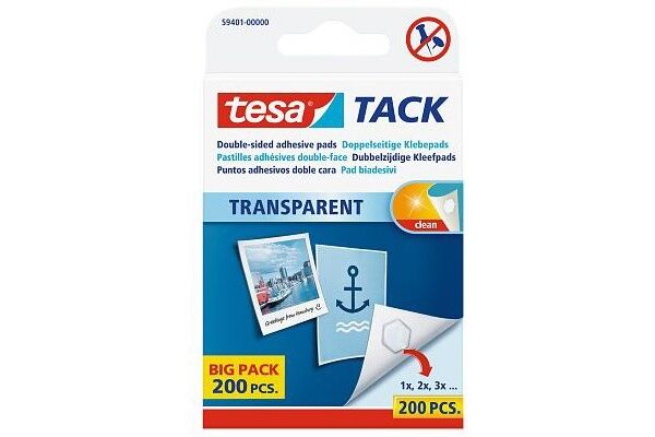 tesa Doppelseitige Klebepads (Big Pack)