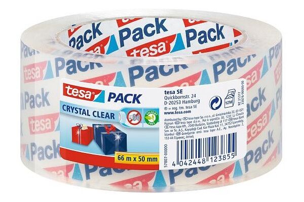 tesa pack Crystal Clear PP (66m)