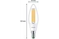 Philips LED CLA 40W B35 E14 3000K CL