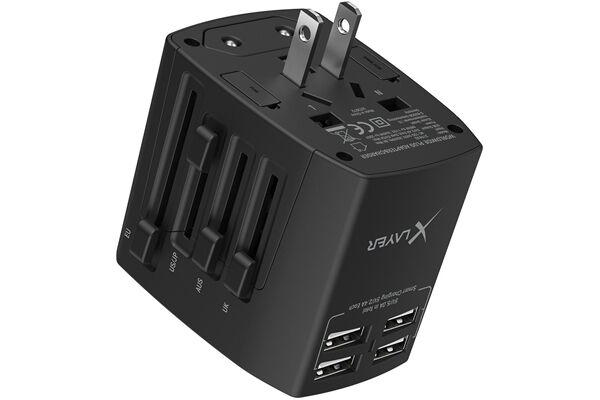 XLAYER Reisestecker (Welt)