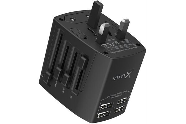 XLAYER Reisestecker (Welt)