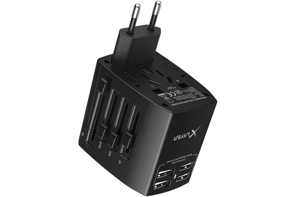 XLAYER Reisestecker (Welt)